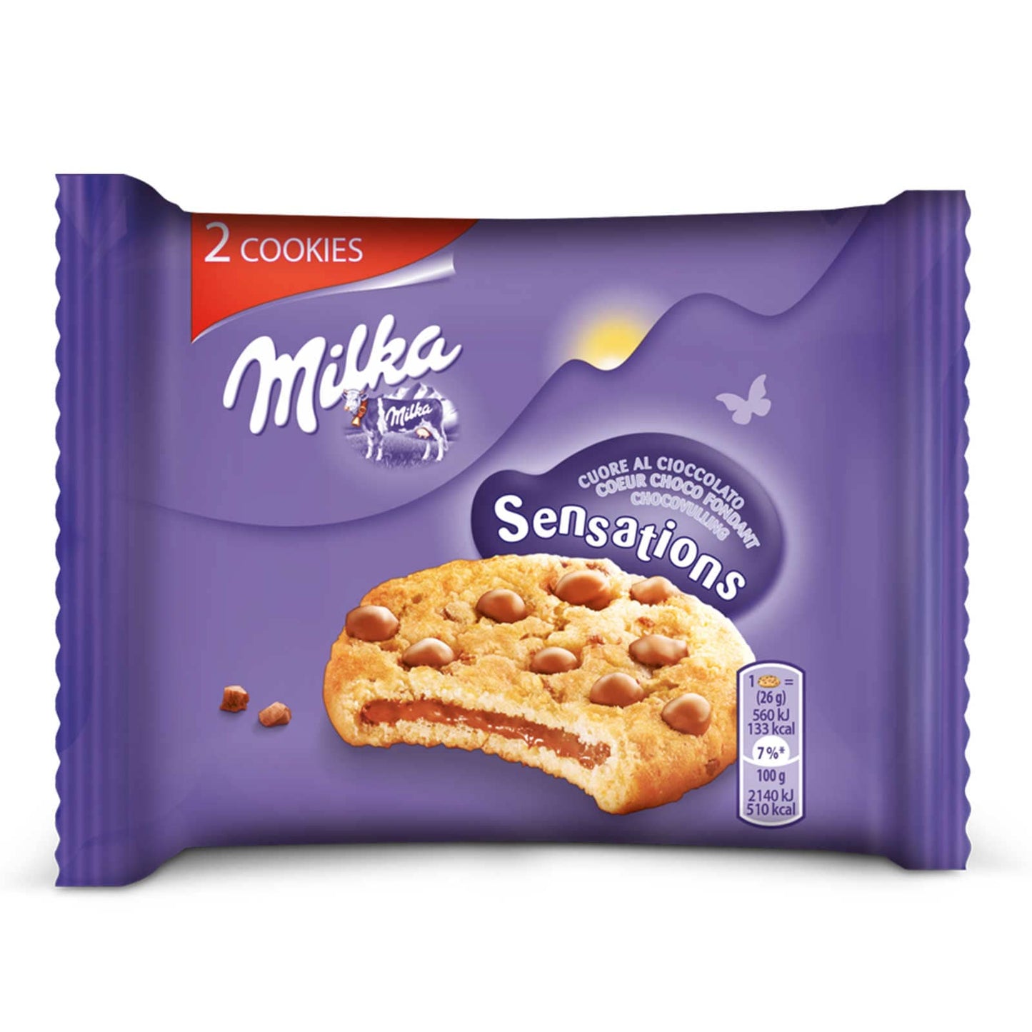 MONDELEZ MILKA COOKIES SENSATIONS 52GR (CONF.24) - (PREORDINE)