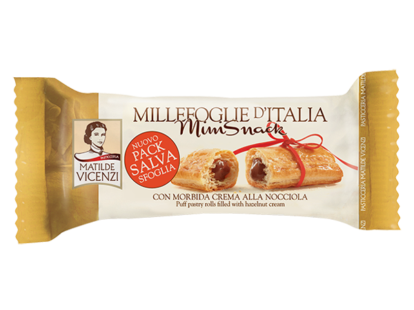 VICENZI MILLEFOGLIE D'ITALIA NOCCIOLA 25GR (CONF.30) - (PREORDINE)