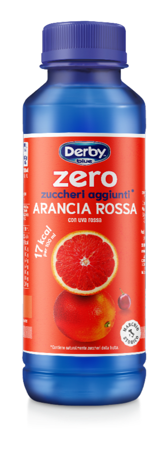 DERBY BLU SUCCOSO ZERO ARANCIA ROSSA 360ML (CONF.12)