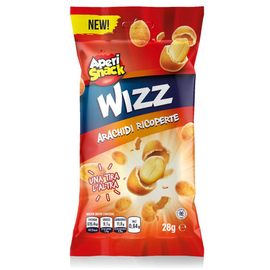 APERISNACK WIZZ ARACHIDI RICOPERTI 28GR (CONF.33)  - (PREORDINE)