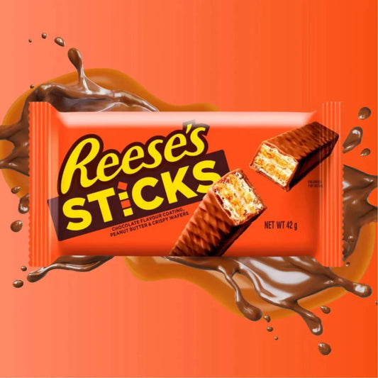 REESE'S 2 WAFERS STICKS 42GR (CONF.20) - (PREORDINE)