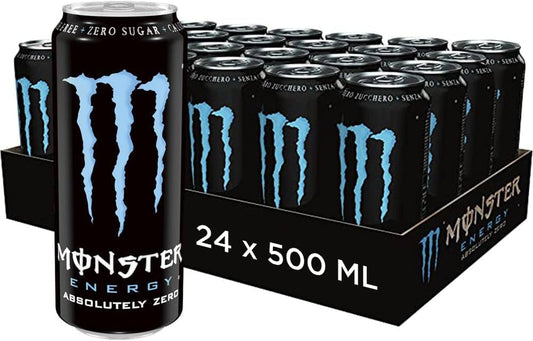 MONSTER ABSOLUTELY ZERO 500ML (CONF.24) - (PREORDINE)