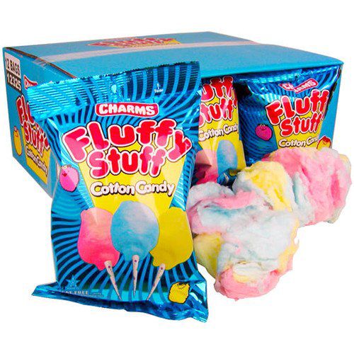CHARMS FLUFFY STUFF COTTON CANDY 28GR (CONF.12) - 31/07/25