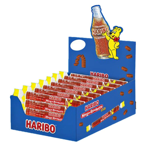 HARIBO MEGA ROULETTE COLA (CONF.40) - (PREORDINE)