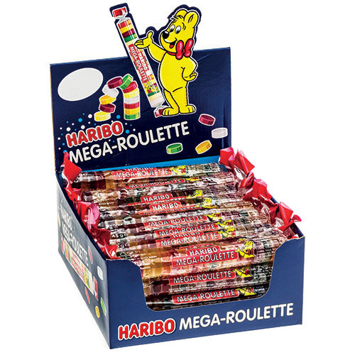 HARIBO MEGA ROULETTE FRUTTA 45GR (CONF.40) - (PREORDINE)