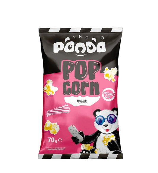 THE PANDA POPCORN WITH BACON FLAVOUR 70GR (CONF.24) - 18/02/25