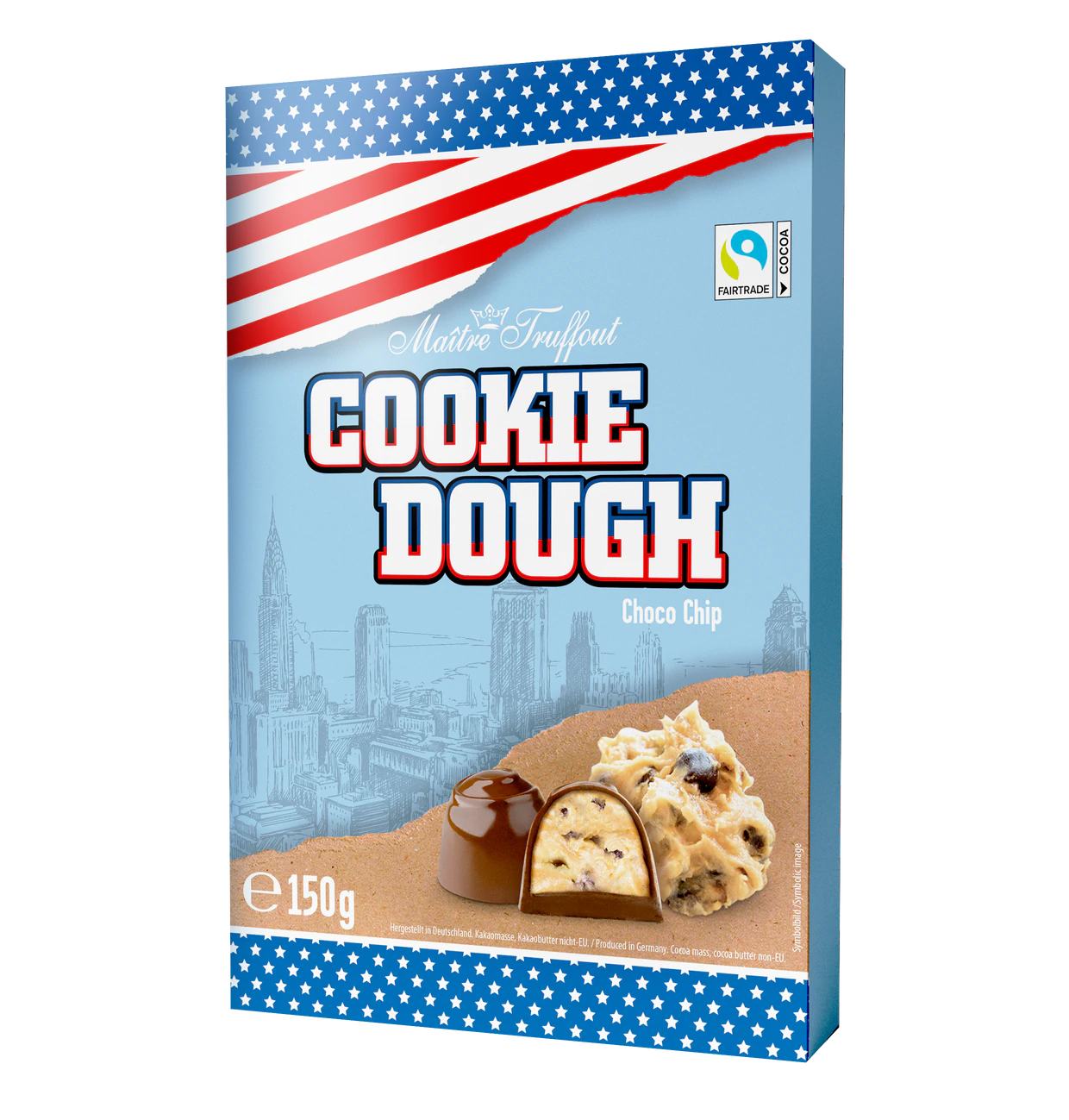 COOKIE DOUGH CHOCOLATE CHIPS 150GR (CONF.14) - 31/10/24