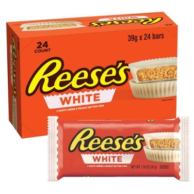 REESE'S WHITE PEANUT BUTTER 39,5GR (CONF.24) - (PREORDINE)