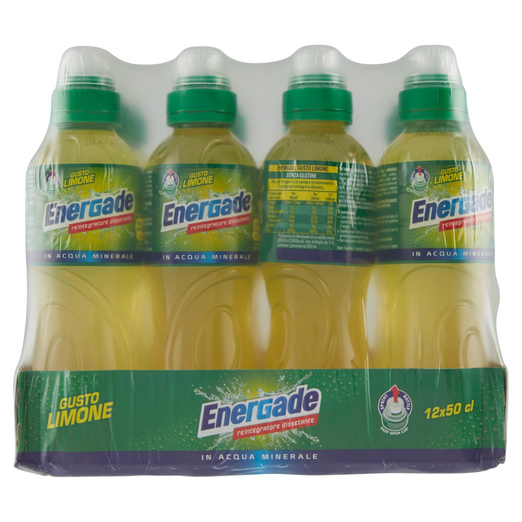 ENERGADE LIMONE 500ML (CONF.12) - (PREORDINE)