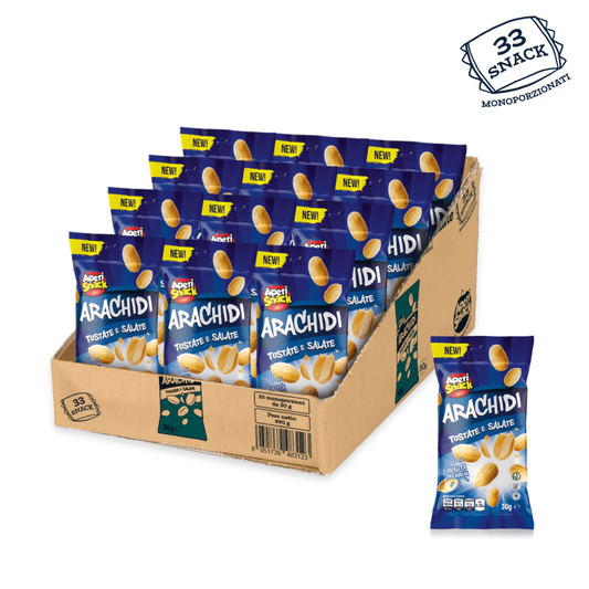 APERISNACK ARACHIDI 30GR (CONF.33)  - (PREORDINE)