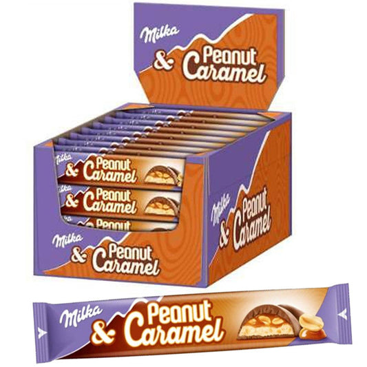 MONDELEZ MILKA ZACK ARACHIDI E CARAMELLO 37GR (CONF.36) - (PREORDINE)