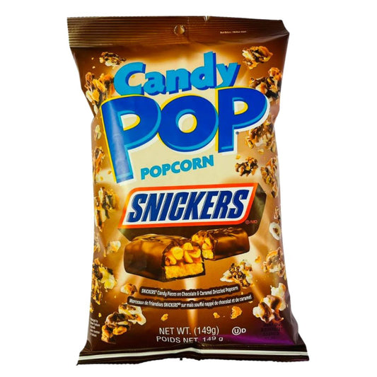 CANDY POP POPCORN SNICKERS 149GR (CONF.12) - 09/05/24