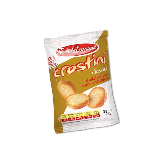 FORNO DAMIANI CROSTINO CLASSICO 35GR (CONF.50) - (PREORDINE)