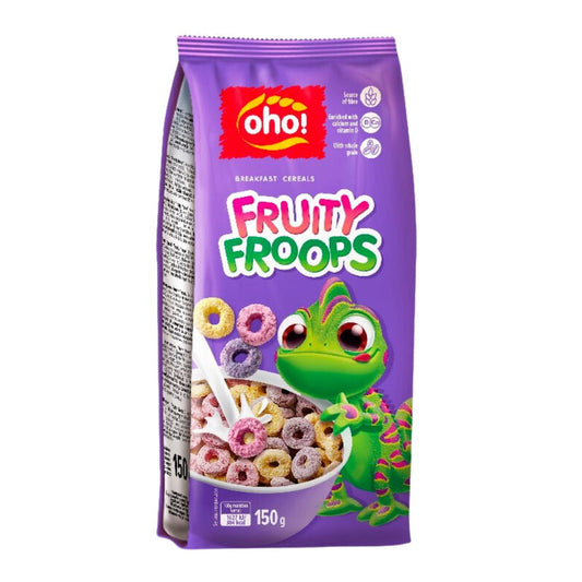 OHO CEREALS FRUITY FROOPS 150GR (CONF.30) - 09/06/25