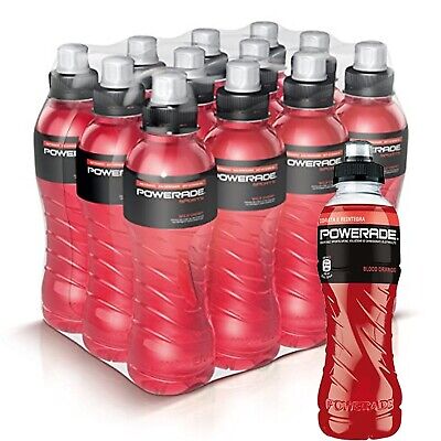 POWERADE ARANCIA ROSSA 500ML (CONF.12) - (PREORDINE)