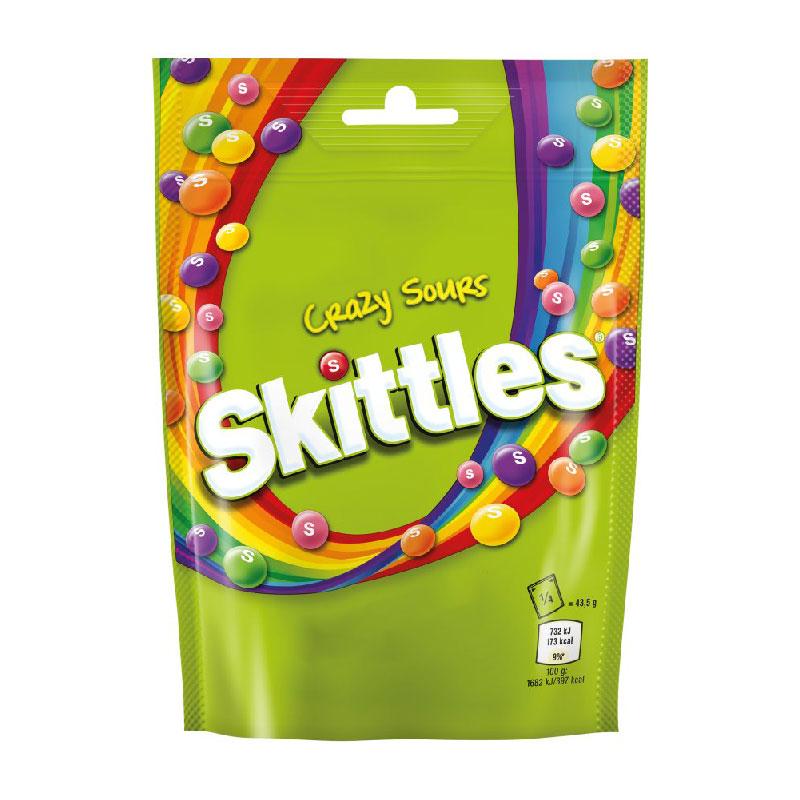 SKITTLES SOUR 136GR (CONF.14) - (PREORDINE)