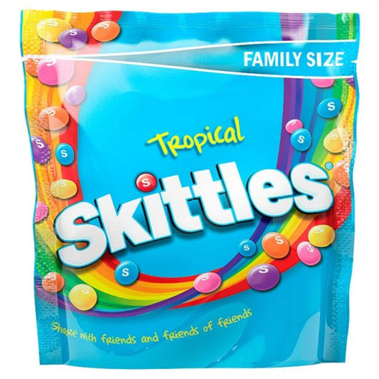 SKITTLES TROPICAL POUCH 174GR (CONF.14)