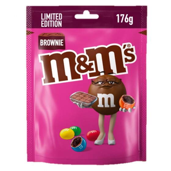 M&M'S BROWNIE POUCH 176GR (CONF.27)
