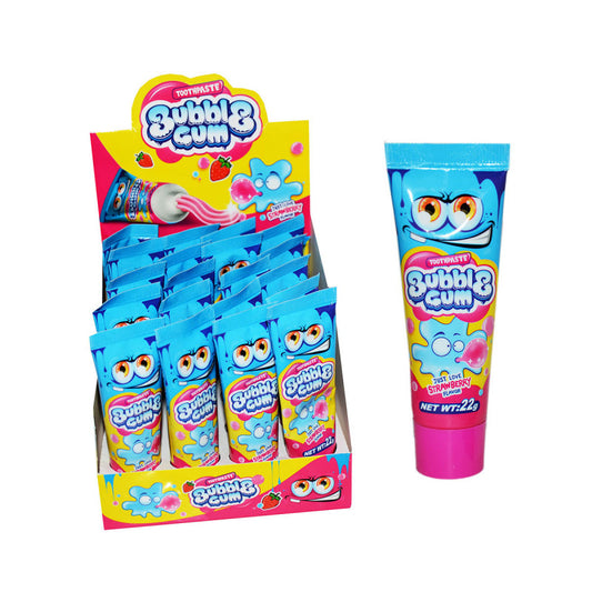 YUMMY FUNNY TOOTHPASTE BUBBLE GUM 22GR (CONF.24) - 22/06/25